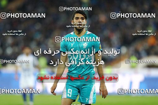 1820632, Tehran, , Iran Football Pro League، Persian Gulf Cup، Week 14، First Leg، Paykan 2 v 2 Esteghlal on 2019/12/09 at Azadi Stadium
