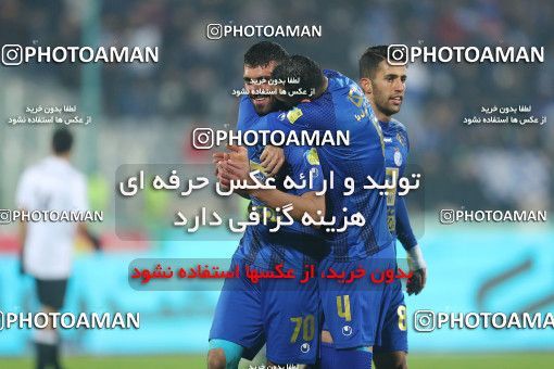 1785866, Tehran, , Iran Football Pro League، Persian Gulf Cup، Week 15، First Leg، Esteghlal 4 v 1 Shahin Shahrdari Boushehr on 2019/12/14 at Azadi Stadium