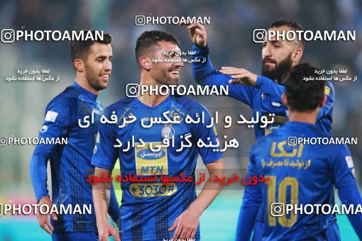 1497899, Tehran, , Iran Football Pro League، Persian Gulf Cup، Week 15، First Leg، Esteghlal 4 v 1 Shahin Shahrdari Boushehr on 2019/12/14 at Azadi Stadium