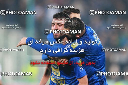 1497888, Tehran, , Iran Football Pro League، Persian Gulf Cup، Week 15، First Leg، Esteghlal 4 v 1 Shahin Shahrdari Boushehr on 2019/12/14 at Azadi Stadium