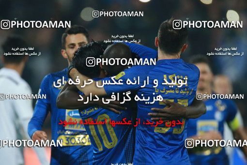 1497839, Tehran, , Iran Football Pro League، Persian Gulf Cup، Week 15، First Leg، Esteghlal 4 v 1 Shahin Shahrdari Boushehr on 2019/12/14 at Azadi Stadium