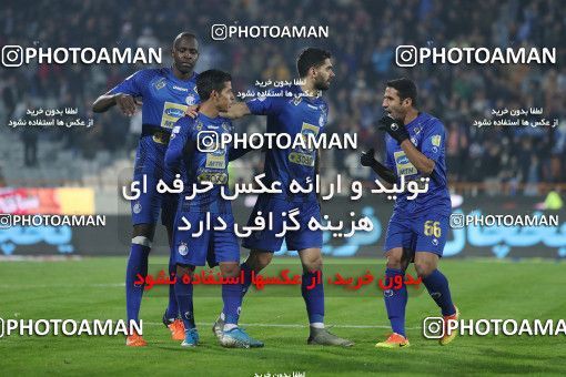 1498290, Tehran, , Iran Football Pro League، Persian Gulf Cup، Week 15، First Leg، Esteghlal 4 v 1 Shahin Shahrdari Boushehr on 2019/12/14 at Azadi Stadium