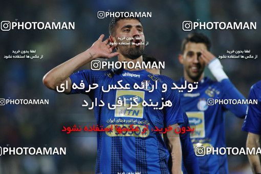 1785917, Iran Football Pro League، Persian Gulf Cup، Week 15، First Leg، 2019/12/14، Tehran، Azadi Stadium، Esteghlal 4 - ۱ Shahin Shahrdari Boushehr