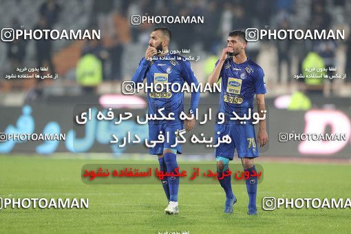 1696734, Tehran, , Iran Football Pro League، Persian Gulf Cup، Week 15، First Leg، Esteghlal 4 v 1 Shahin Shahrdari Boushehr on 2019/12/14 at Azadi Stadium