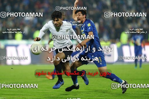 1785797, Tehran, , Iran Football Pro League، Persian Gulf Cup، Week 15، First Leg، Esteghlal 4 v 1 Shahin Shahrdari Boushehr on 2019/12/14 at Azadi Stadium