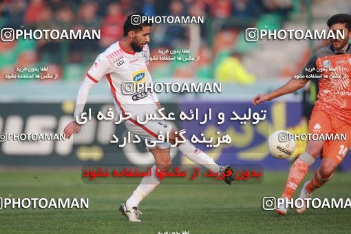 1498121, Tehran,Shahr Qods, Iran, Iran Football Pro League، Persian Gulf Cup، Week 15، First Leg، Saipa 0 v 2 Persepolis on 2019/12/14 at Shahr-e Qods Stadium