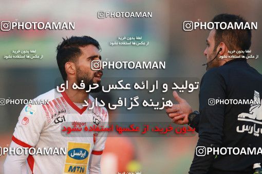 1498203, Tehran,Shahr Qods, Iran, Iran Football Pro League، Persian Gulf Cup، Week 15، First Leg، Saipa 0 v 2 Persepolis on 2019/12/14 at Shahr-e Qods Stadium