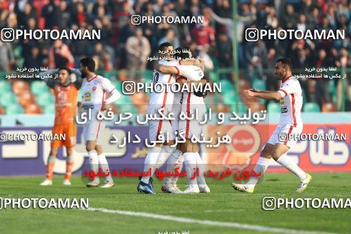 1821383, Tehran,Shahr Qods, Iran, Iran Football Pro League، Persian Gulf Cup، Week 15، First Leg، Saipa 0 v 2 Persepolis on 2019/12/14 at Shahr-e Qods Stadium