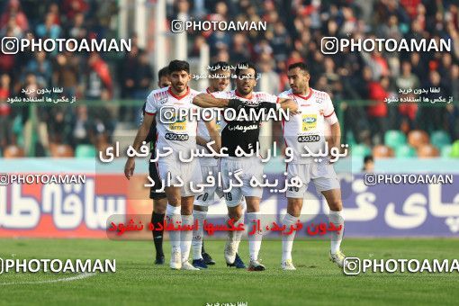 1821512, Tehran,Shahr Qods, Iran, Iran Football Pro League، Persian Gulf Cup، Week 15، First Leg، Saipa 0 v 2 Persepolis on 2019/12/14 at Shahr-e Qods Stadium