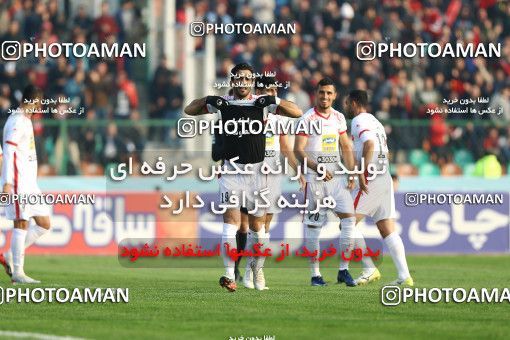 1821454, Tehran,Shahr Qods, Iran, Iran Football Pro League، Persian Gulf Cup، Week 15، First Leg، Saipa 0 v 2 Persepolis on 2019/12/14 at Shahr-e Qods Stadium