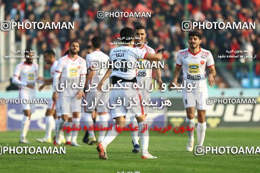 1821474, Tehran,Shahr Qods, Iran, Iran Football Pro League، Persian Gulf Cup، Week 15، First Leg، Saipa 0 v 2 Persepolis on 2019/12/14 at Shahr-e Qods Stadium