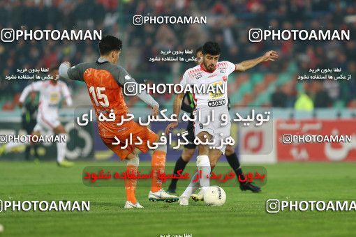 1821489, Tehran,Shahr Qods, Iran, Iran Football Pro League، Persian Gulf Cup، Week 15، First Leg، Saipa 0 v 2 Persepolis on 2019/12/14 at Shahr-e Qods Stadium