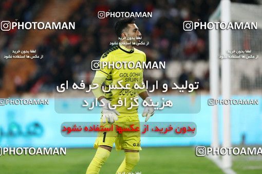 1820966, Tehran, Iran, Iran Football Pro League، Persian Gulf Cup، Week 14، First Leg، Persepolis 2 v 1 Gol Gohar Sirjan on 2019/12/10 at Azadi Stadium
