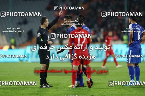 1820892, Tehran, Iran, Iran Football Pro League، Persian Gulf Cup، Week 14، First Leg، Persepolis 2 v 1 Gol Gohar Sirjan on 2019/12/10 at Azadi Stadium