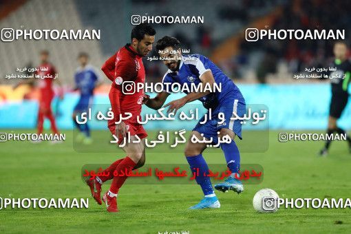 1820940, Tehran, Iran, Iran Football Pro League، Persian Gulf Cup، Week 14، First Leg، Persepolis 2 v 1 Gol Gohar Sirjan on 2019/12/10 at Azadi Stadium