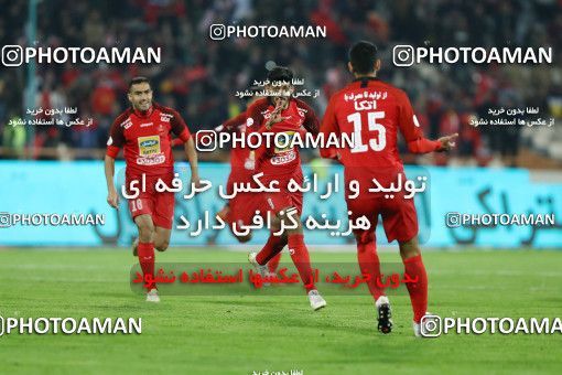 1820910, Tehran, Iran, Iran Football Pro League، Persian Gulf Cup، Week 14، First Leg، Persepolis 2 v 1 Gol Gohar Sirjan on 2019/12/10 at Azadi Stadium