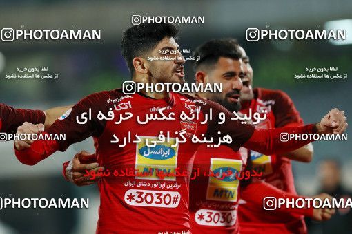 1820829, Tehran, Iran, Iran Football Pro League، Persian Gulf Cup، Week 14، First Leg، Persepolis 2 v 1 Gol Gohar Sirjan on 2019/12/10 at Azadi Stadium