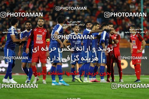 1820953, Tehran, Iran, Iran Football Pro League، Persian Gulf Cup، Week 14، First Leg، Persepolis 2 v 1 Gol Gohar Sirjan on 2019/12/10 at Azadi Stadium