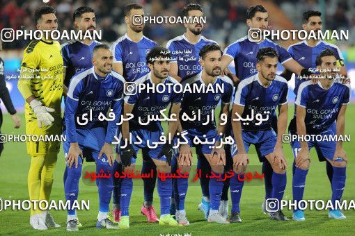 1820948, Tehran, Iran, Iran Football Pro League، Persian Gulf Cup، Week 14، First Leg، Persepolis 2 v 1 Gol Gohar Sirjan on 2019/12/10 at Azadi Stadium