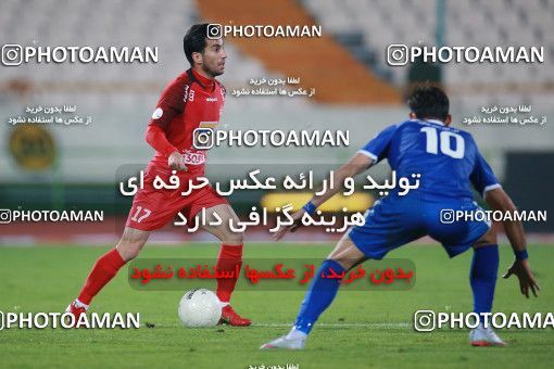 1497447, Tehran, Iran, Iran Football Pro League، Persian Gulf Cup، Week 14، First Leg، Persepolis 2 v 1 Gol Gohar Sirjan on 2019/12/10 at Azadi Stadium