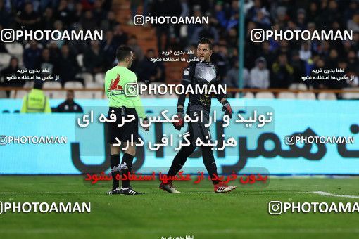 1696861, Tehran, , Iran Football Pro League، Persian Gulf Cup، Week 16، Second Leg، Esteghlal 1 v 2 Mashin Sazi Tabriz on 2019/12/19 at Azadi Stadium