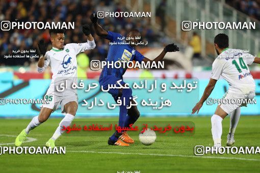 1696943, Tehran, , Iran Football Pro League، Persian Gulf Cup، Week 16، Second Leg، Esteghlal 1 v 2 Mashin Sazi Tabriz on 2019/12/19 at Azadi Stadium