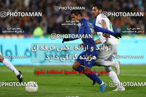 1696894, Tehran, , Iran Football Pro League، Persian Gulf Cup، Week 16، Second Leg، Esteghlal 1 v 2 Mashin Sazi Tabriz on 2019/12/19 at Azadi Stadium