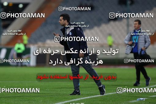 1696992, Tehran, , Iran Football Pro League، Persian Gulf Cup، Week 16، Second Leg، Esteghlal 1 v 2 Mashin Sazi Tabriz on 2019/12/19 at Azadi Stadium