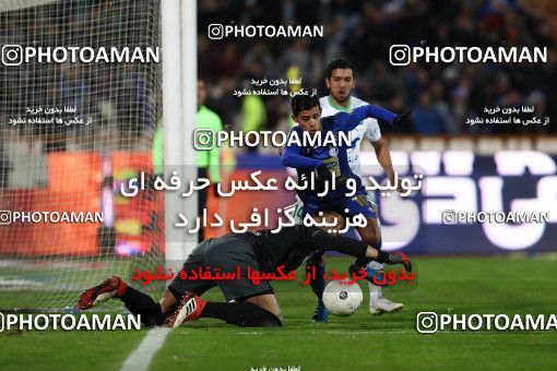 1696900, Tehran, , Iran Football Pro League، Persian Gulf Cup، Week 16، Second Leg، Esteghlal 1 v 2 Mashin Sazi Tabriz on 2019/12/19 at Azadi Stadium