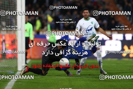1696890, Tehran, , Iran Football Pro League، Persian Gulf Cup، Week 16، Second Leg، Esteghlal 1 v 2 Mashin Sazi Tabriz on 2019/12/19 at Azadi Stadium