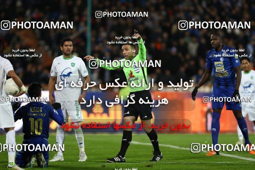 1696838, Tehran, , Iran Football Pro League، Persian Gulf Cup، Week 16، Second Leg، Esteghlal 1 v 2 Mashin Sazi Tabriz on 2019/12/19 at Azadi Stadium