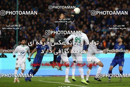 1696822, Tehran, , Iran Football Pro League، Persian Gulf Cup، Week 16، Second Leg، Esteghlal 1 v 2 Mashin Sazi Tabriz on 2019/12/19 at Azadi Stadium