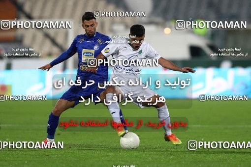 1696825, Tehran, , Iran Football Pro League، Persian Gulf Cup، Week 16، Second Leg، Esteghlal 1 v 2 Mashin Sazi Tabriz on 2019/12/19 at Azadi Stadium