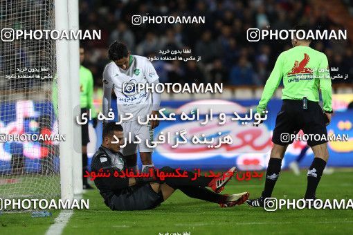1696960, Tehran, , Iran Football Pro League، Persian Gulf Cup، Week 16، Second Leg، Esteghlal 1 v 2 Mashin Sazi Tabriz on 2019/12/19 at Azadi Stadium