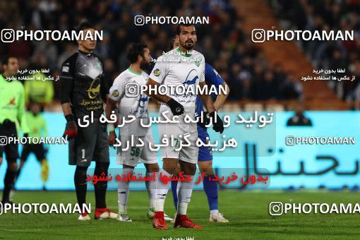 1696916, Tehran, , Iran Football Pro League، Persian Gulf Cup، Week 16، Second Leg، Esteghlal 1 v 2 Mashin Sazi Tabriz on 2019/12/19 at Azadi Stadium