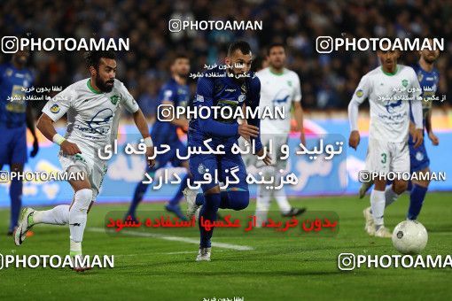 1696902, Tehran, , Iran Football Pro League، Persian Gulf Cup، Week 16، Second Leg، Esteghlal 1 v 2 Mashin Sazi Tabriz on 2019/12/19 at Azadi Stadium
