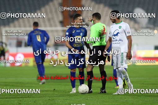 1696849, Tehran, , Iran Football Pro League، Persian Gulf Cup، Week 16، Second Leg، Esteghlal 1 v 2 Mashin Sazi Tabriz on 2019/12/19 at Azadi Stadium