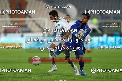 1696947, Tehran, , Iran Football Pro League، Persian Gulf Cup، Week 16، Second Leg، Esteghlal 1 v 2 Mashin Sazi Tabriz on 2019/12/19 at Azadi Stadium