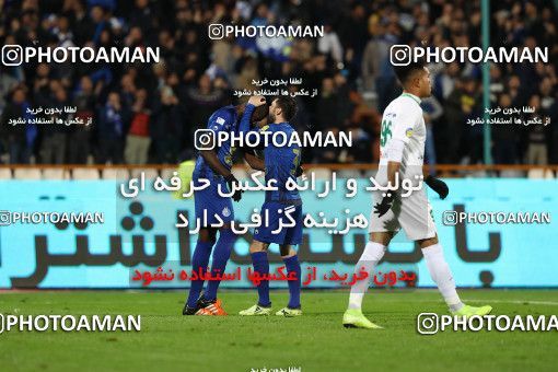 1696808, Tehran, , Iran Football Pro League، Persian Gulf Cup، Week 16، Second Leg، Esteghlal 1 v 2 Mashin Sazi Tabriz on 2019/12/19 at Azadi Stadium