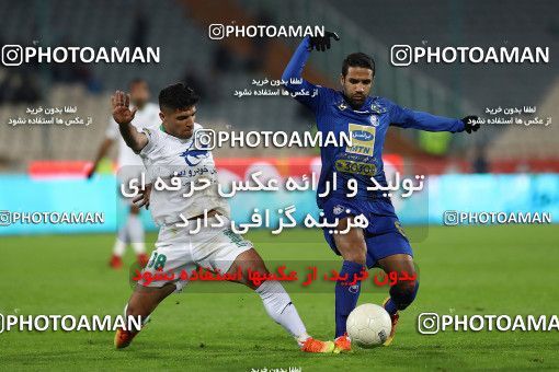 1696965, Tehran, , Iran Football Pro League، Persian Gulf Cup، Week 16، Second Leg، Esteghlal 1 v 2 Mashin Sazi Tabriz on 2019/12/19 at Azadi Stadium