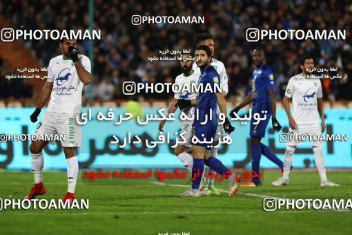 1696862, Tehran, , Iran Football Pro League، Persian Gulf Cup، Week 16، Second Leg، Esteghlal 1 v 2 Mashin Sazi Tabriz on 2019/12/19 at Azadi Stadium