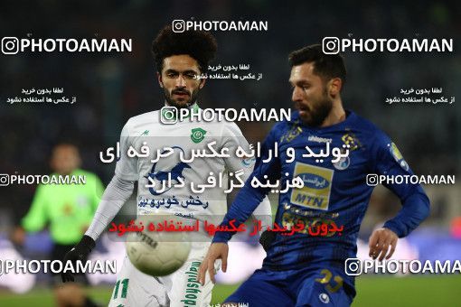 1696841, Tehran, , Iran Football Pro League، Persian Gulf Cup، Week 16، Second Leg، Esteghlal 1 v 2 Mashin Sazi Tabriz on 2019/12/19 at Azadi Stadium