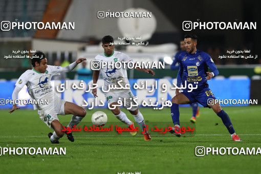 1696878, Tehran, , Iran Football Pro League، Persian Gulf Cup، Week 16، Second Leg، Esteghlal 1 v 2 Mashin Sazi Tabriz on 2019/12/19 at Azadi Stadium