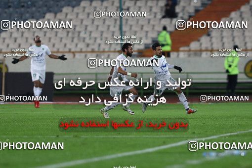 1696846, Tehran, , Iran Football Pro League، Persian Gulf Cup، Week 16، Second Leg، Esteghlal 1 v 2 Mashin Sazi Tabriz on 2019/12/19 at Azadi Stadium