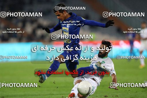 1696809, Tehran, , Iran Football Pro League، Persian Gulf Cup، Week 16، Second Leg، Esteghlal 1 v 2 Mashin Sazi Tabriz on 2019/12/19 at Azadi Stadium