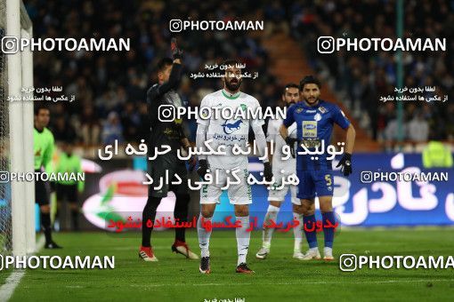1696909, Tehran, , Iran Football Pro League، Persian Gulf Cup، Week 16، Second Leg، Esteghlal 1 v 2 Mashin Sazi Tabriz on 2019/12/19 at Azadi Stadium