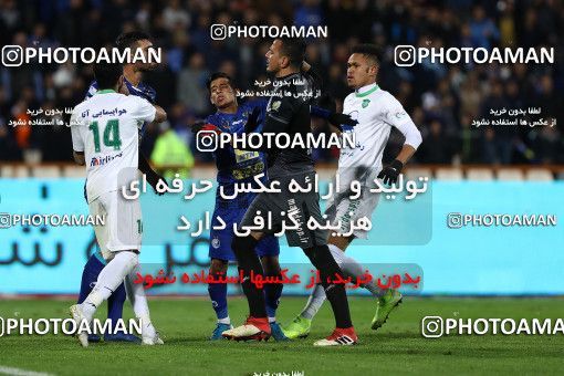 1696901, Tehran, , Iran Football Pro League، Persian Gulf Cup، Week 16، Second Leg، Esteghlal 1 v 2 Mashin Sazi Tabriz on 2019/12/19 at Azadi Stadium