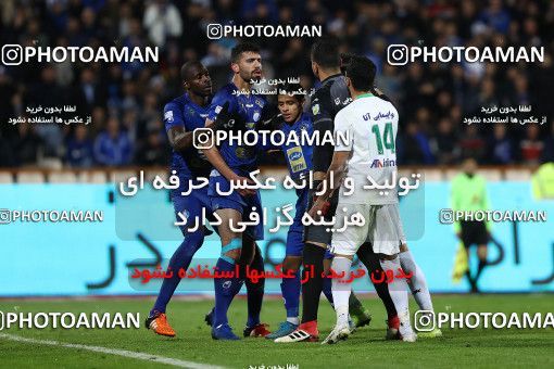 1696891, Tehran, , Iran Football Pro League، Persian Gulf Cup، Week 16، Second Leg، Esteghlal 1 v 2 Mashin Sazi Tabriz on 2019/12/19 at Azadi Stadium