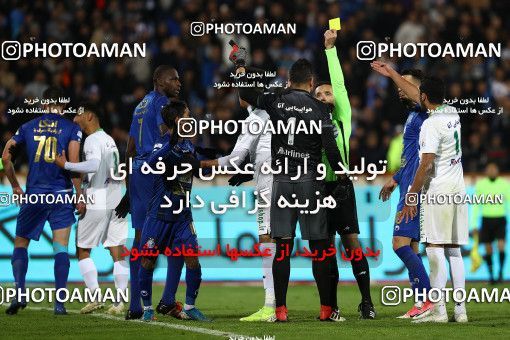 1696870, Tehran, , Iran Football Pro League، Persian Gulf Cup، Week 16، Second Leg، Esteghlal 1 v 2 Mashin Sazi Tabriz on 2019/12/19 at Azadi Stadium