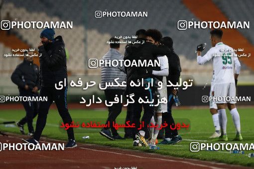 1696927, Tehran, , Iran Football Pro League، Persian Gulf Cup، Week 16، Second Leg، Esteghlal 1 v 2 Mashin Sazi Tabriz on 2019/12/19 at Azadi Stadium